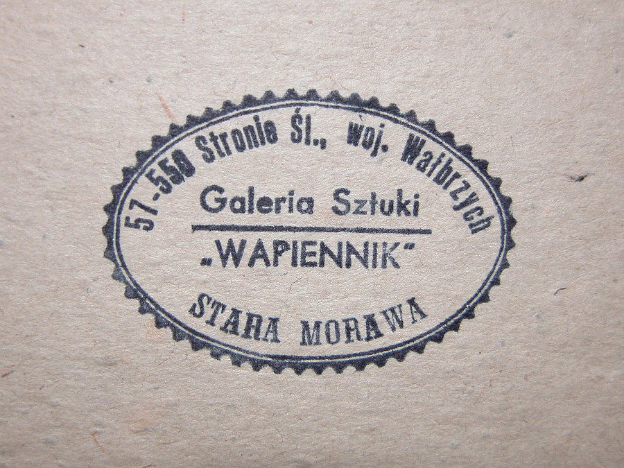 Pieczęć galerii